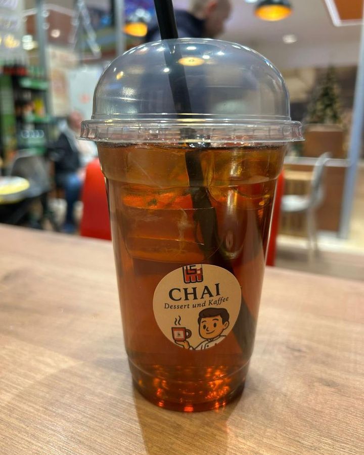 Iced Tea im CHAI Becher